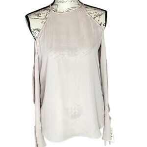 Nude Long-Sleeve Cold Shoulder Top NWT